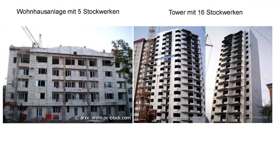 Mehrfamilienhaus eines Wohnungsunternehmens